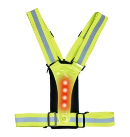 Ultimate Performance Stile Reflective LED Run Vest & Phone Carrier