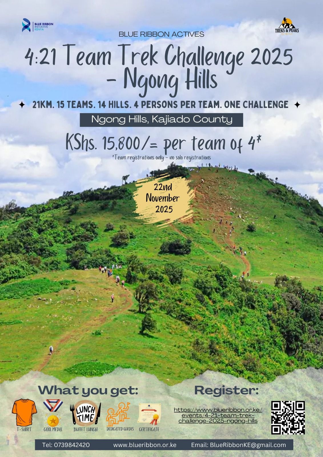 4:21 NGONG HILLS 21KM TEAM CHALLENGE