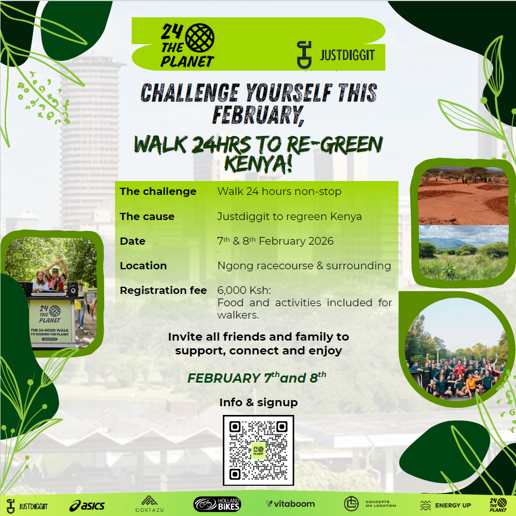 Walk 24hrs to regreen Kenya