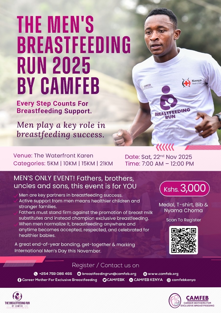 THE MEN'S BREASTFEEDING RUN 2025 BY CAMFEB