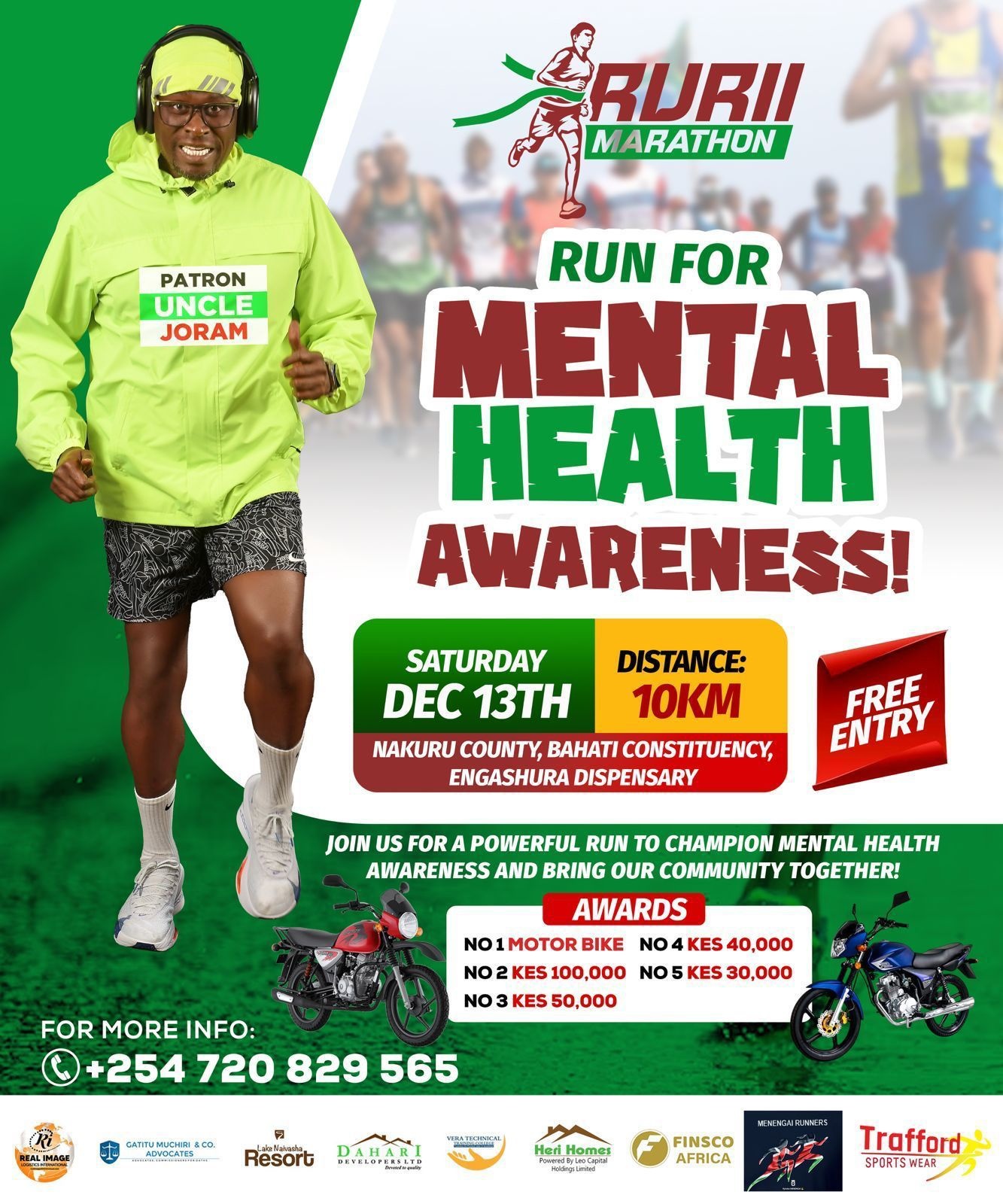 Ruri Marathon - Run for Mental Health Awareness