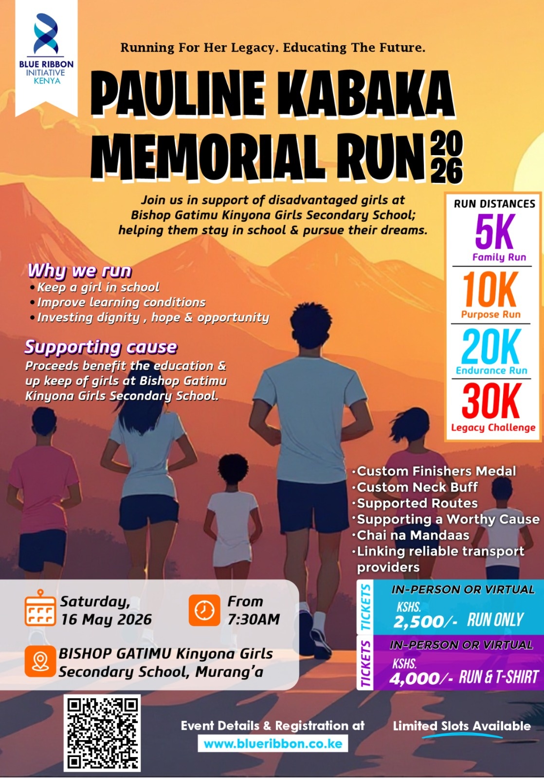 Pauline Kabaka Memorial Run