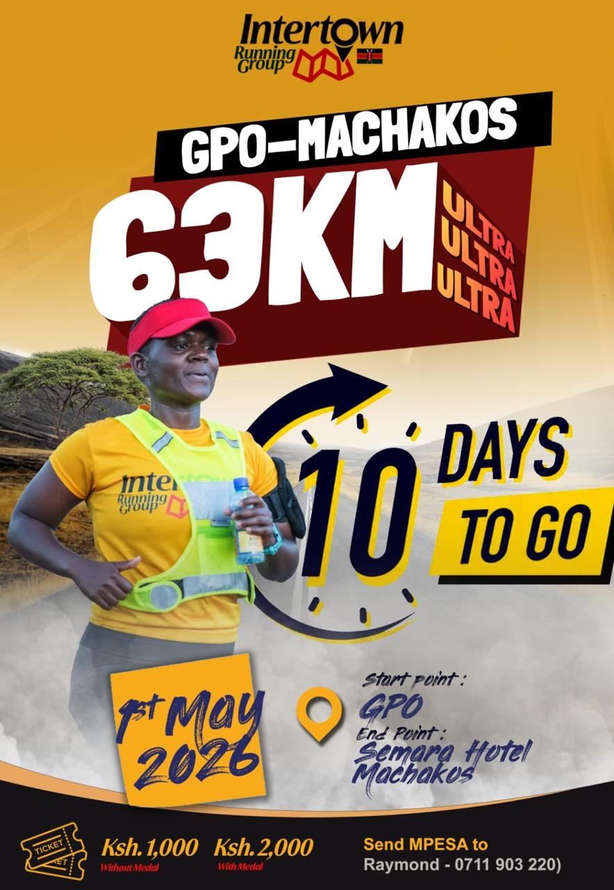 GPO, Nairobi - Machakos 63 KM Ultramarathon