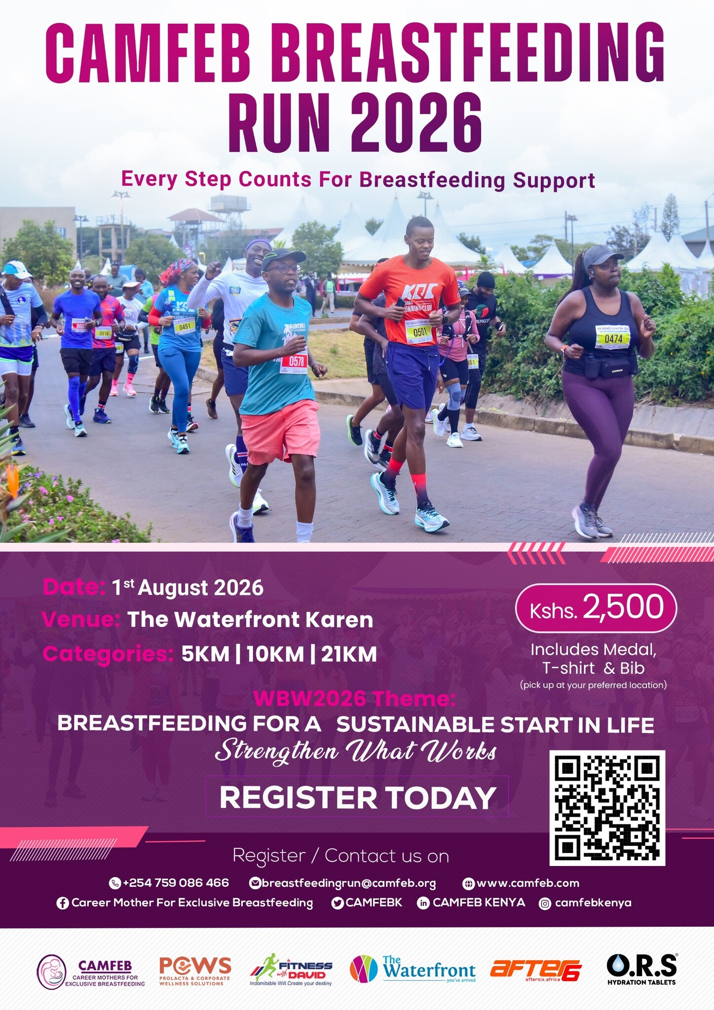 CAMFEB Breast Feeding Run