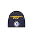 CHELSEA NEW ERA ENGINEERED BLUE BEANIE
