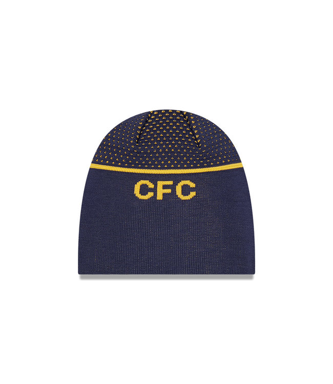 CHELSEA NEW ERA ENGINEERED BLUE BEANIE