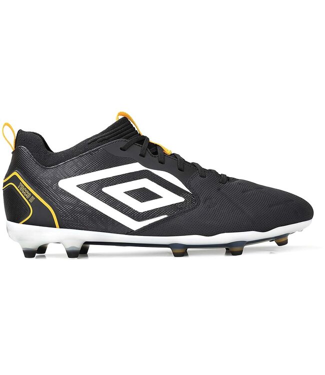 UMBRO TOCCO II PRO FG - BLACK/WHITE/SAFFRON