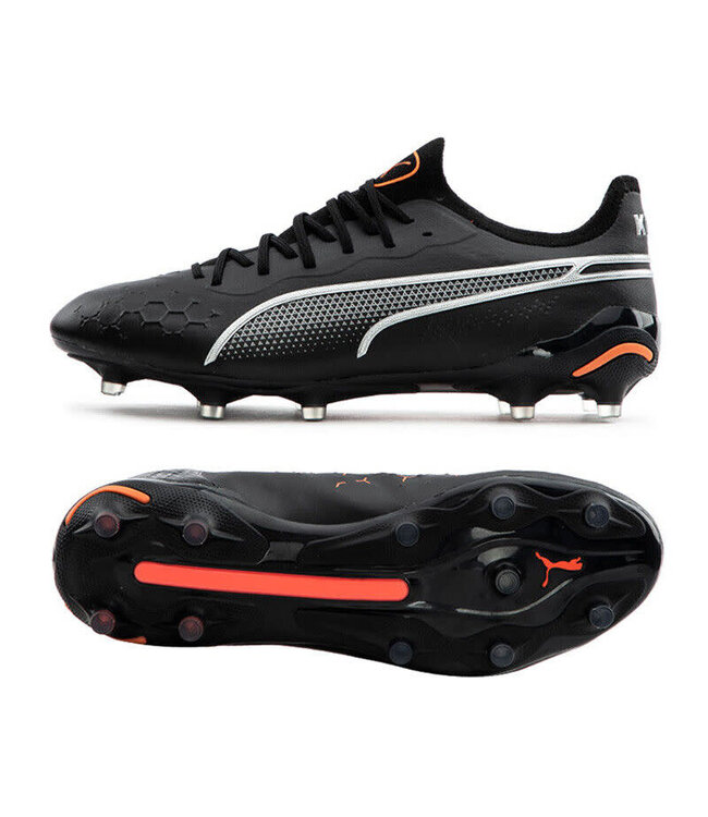 KING ULTIMATE FG/AG - PUMA BLACK/SILVER/ORANGE