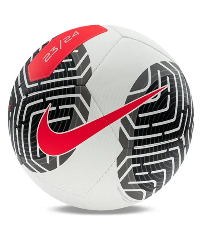 NIKE PITCH SOCCER BALL - BLACK/RED/WHITE