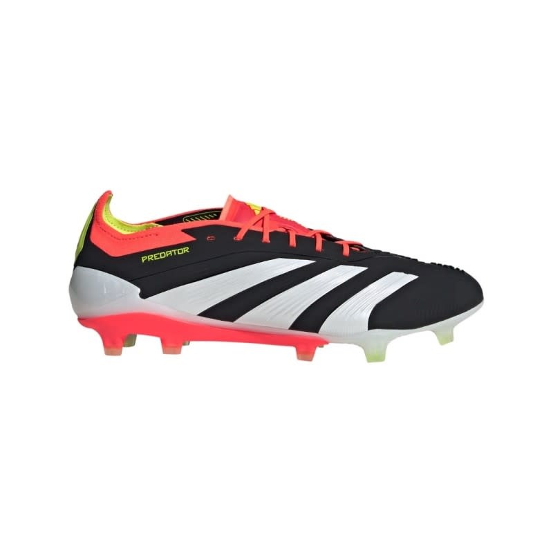 PREDATOR ELITE FG - CBLACK/FTWWHT/SOLRED - Absolute Soccer Burlington