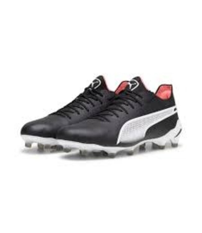 Puma KING ULTIMATE FG/AG BLACK/WHITE/FIRE ORCHID