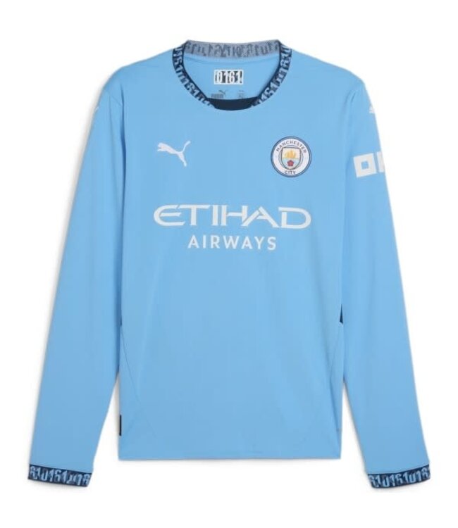Puma MANCHESTER CITY FC HOME JERSEY REPLICA LS