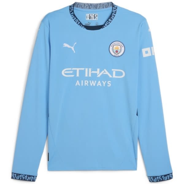Puma MANCHESTER CITY FC HOME JERSEY REPLICA LS - Absolute