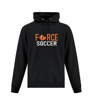 BURLINGTON FORCE HOODIES (EMBROIDERED) - BLACK