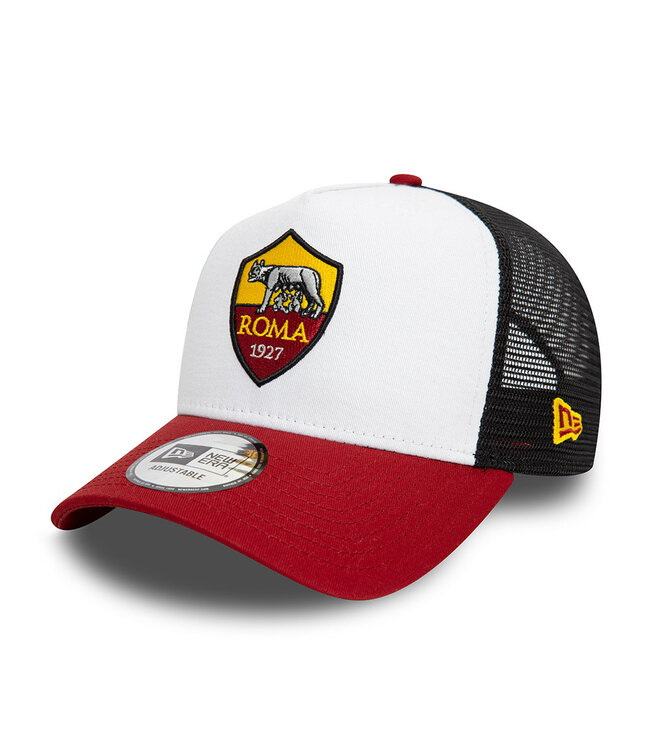 AS ROMA - NEW ERA 9FORTY E-FRAME TRUCKER HAT