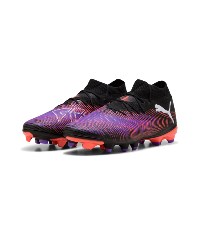 FUTURE 8 PRO FG/AG - BLACK/WHITE/GLOWING RED