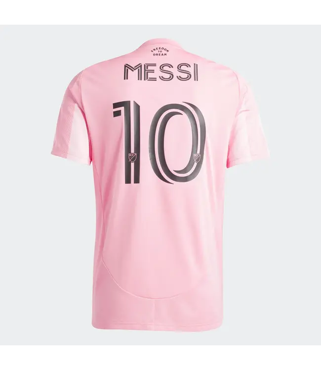Adidas INTER MIAMI HOME JERSEY 2025 - MESSI NAME AND NUMBER