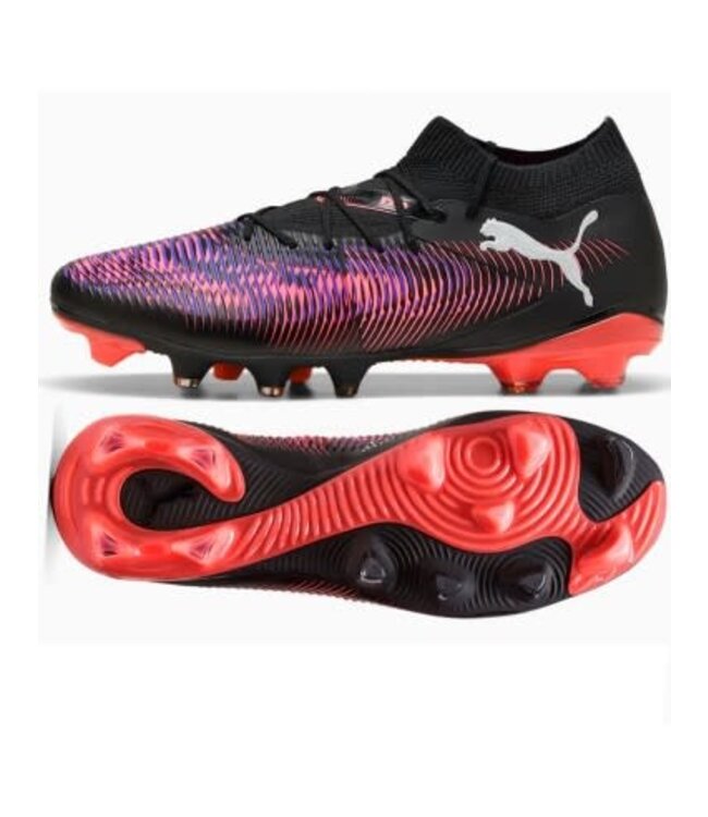 FUTURE 8 MATCH FG/AG - BLACK/WHITE/GLOWING RED