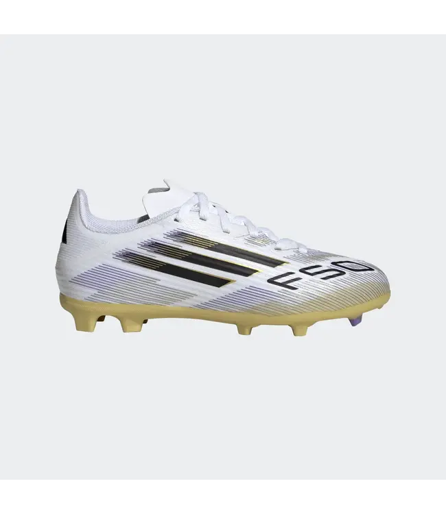 F50 LEAGUE FG/MG J - FTWWHT/CBLACK/GOLDMT