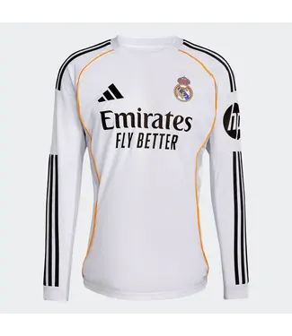 Adidas REAL MADRID 2025/26 HOME LONG SLEEVE