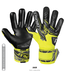 ATTRAKT GOLD NC FINGER SUPPORT REUSCH GOALKEEPING GLOVES - SAFETY YELLOW/SILVER/BACK