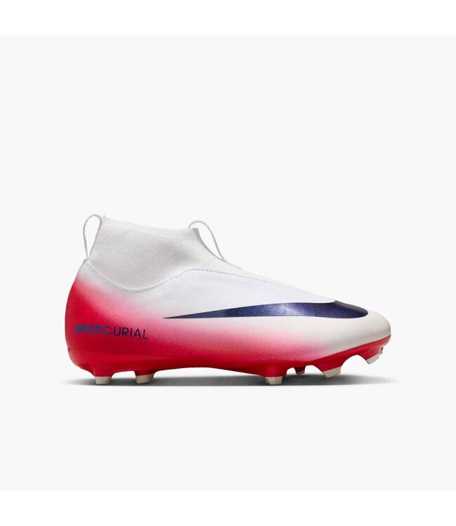 JR ZOOM SUPERFLY 10 ACADEMY FG/MG LV8 - UNIVERSITY RED/DARK OBSIDIAN