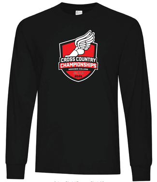 OCAA PROVINCIAL CROSS COUNTRY CHAMPIONSHIP LONG SLEEVE T-SHIRT - BLACK