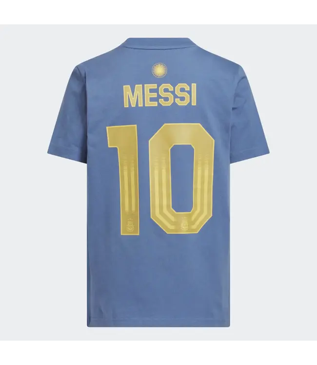 MESSI NAME AND NUMBER TEE - YOUTH