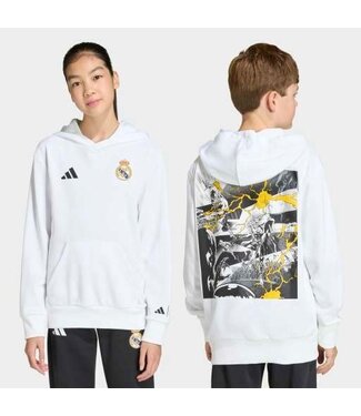 REAL X MARVEL HOODY - YOUTH - WHITE
