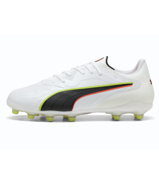 KING PRO FG/AG - WHITE/GLOWING RED/YELLOW ALERT