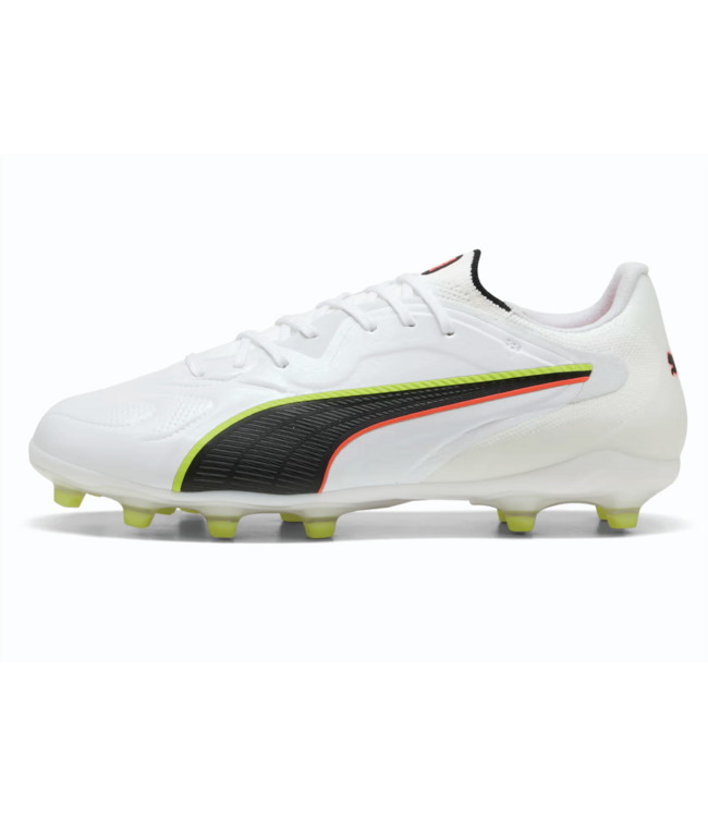 KING PRO FG/AG - WHITE/GLOWING RED/YELLOW ALERT