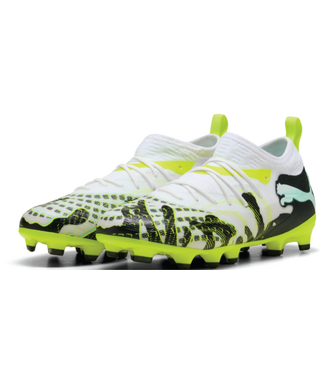 FUTURE 9 MATCH CRTV FG/AG JR - YELLOW ALERT/MINTJELLY/WHITE