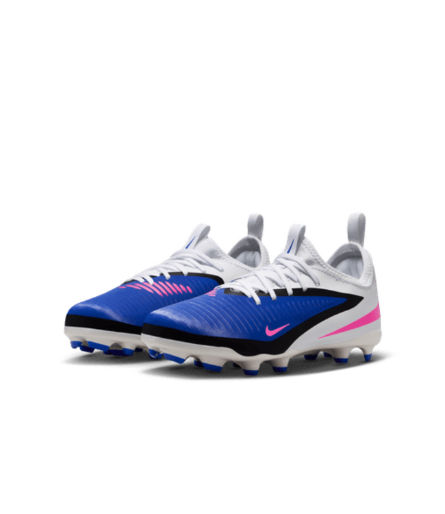 JR PHANTOM 6 LOW ACADEMY FG/MG - RACER BLUE/PINK BLAST/WHITE