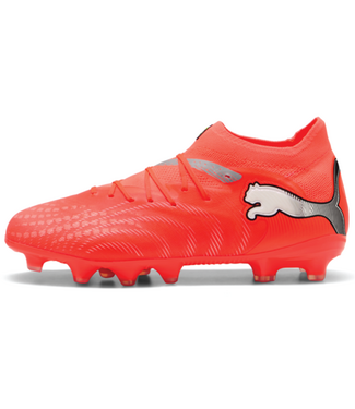 FUTURE 9 PRO FG/AG JR - GLOWRED/WHITE/BLACK/SILVER