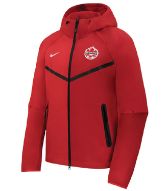 CANADA TECH WOVEN JACKET - UNIVERSITY RED