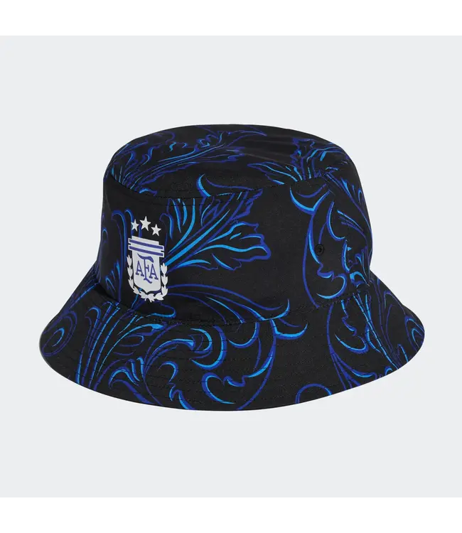 ARGENTINA BUCKET HAT - BLACK/LUCBLU/WHITE