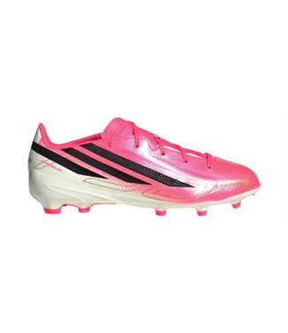 Adidas F50 HYPERFAST LEAGUE FG J - SOLTUR/CBLACK/GOLDMT