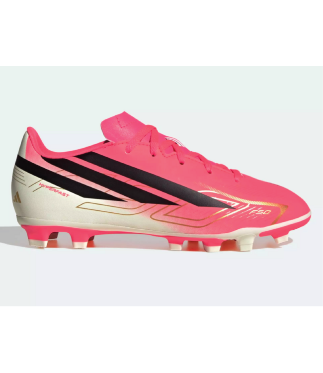 F50 HYPERFAST CLUB FG/MG J - SOLTUR/CBLACK/GOLDMT