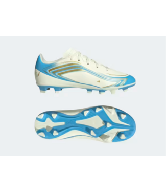 F50 MESSI CLUB FG/MG J - IVORY/SEBLBU/ICEBLU