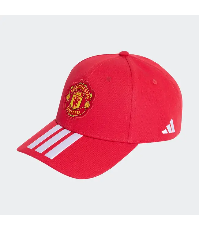 MANCHESTER UNITED BB CAP - MUFRED/WHITE - YOUTH
