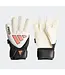 PREDATOR GK MATCH GLOVES - FINGER SAVER JUNIOR - WHITE/BLACK/SOLTUR