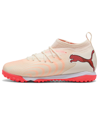 FUTURE 9 MATCH TT + MID JR - SUGARED ALMOND/PUMAWHITE/RED