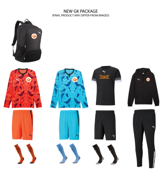 FORCE ACADEMY 2026/27 NEW GOALKEEPER BUNDLE