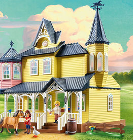 playmobil yellow house