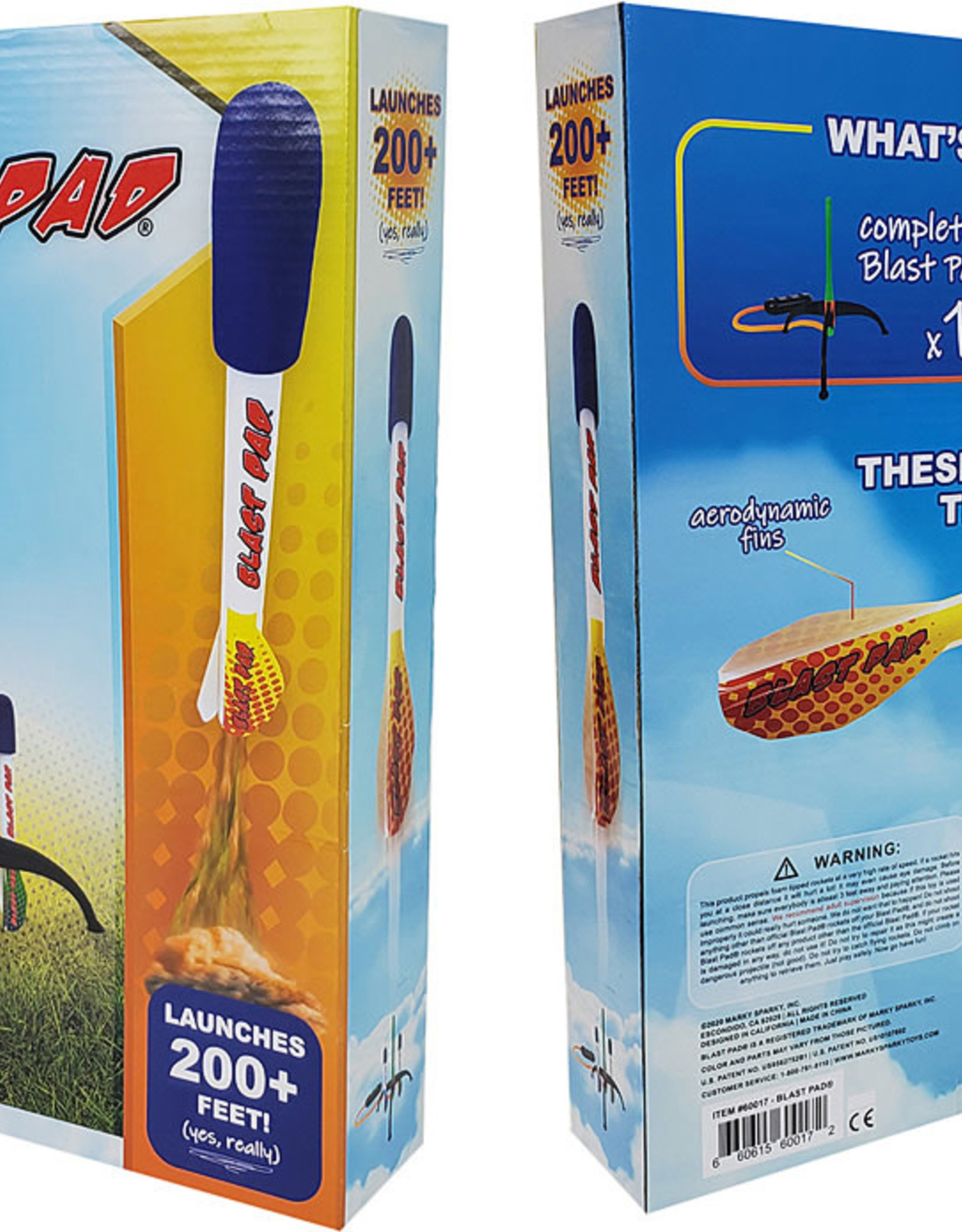 marky sparky blast pad