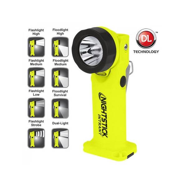 Nightstick Nightstick Intrant® Intrinsically Safe LED Dual-Light™ Angle Light