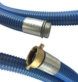 2" x 10ft Suction Hose w/Pin Lug Fittings