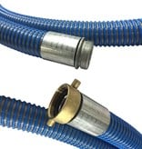 2" x 20ft Suction Hose w/Pin Lug Fittings