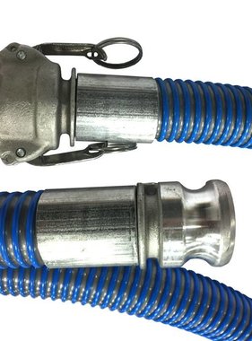 4" x 10ft Suction Hose w/Cam Locks