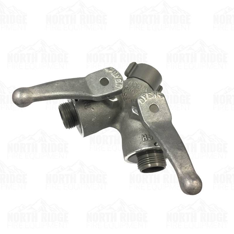 C&S Supply 1" NPSH x (2) 1" NPSH Gated Wye - North Ridge Fire Equipment